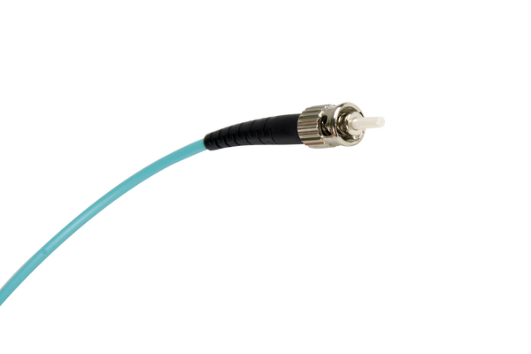 Fiber-Optic Patch Cable, ST to ST, 50/125µm Multi-Mode, Laser Optimized, OM3