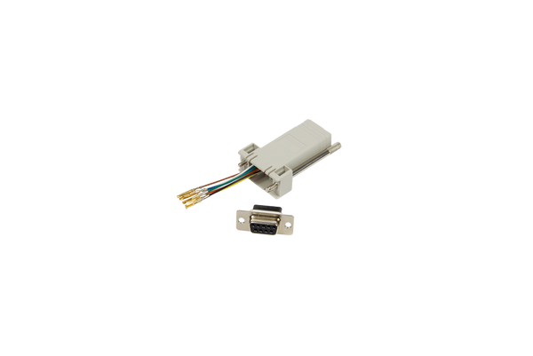 D9 Female to RJ45 Adapter