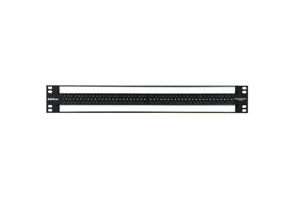 969s - 2x48 1.5RU TT Patchbay, Front Selectable TRS Audio