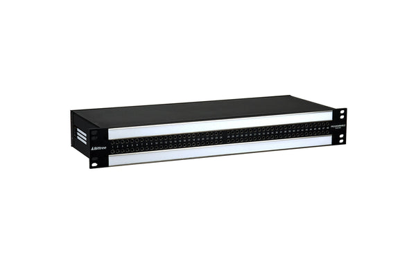 969s - 2x48 1.5RU TT Patchbay, Front Selectable TRS Audio