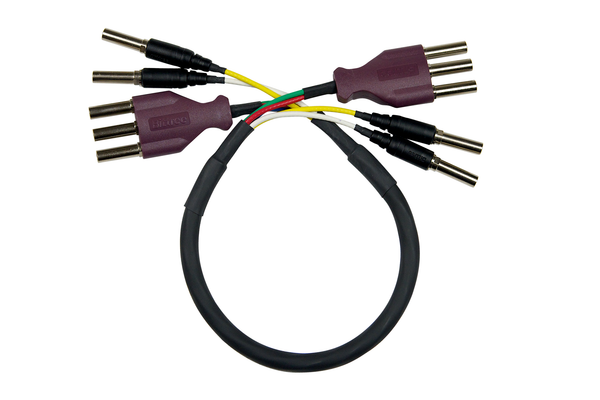Standard WECO 75 ohm Component 5-Wire Video Patch Cables