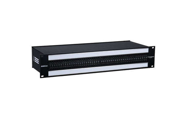 969s - 2x48 2RU TT Patchbay, Front Selectable TRS Audio