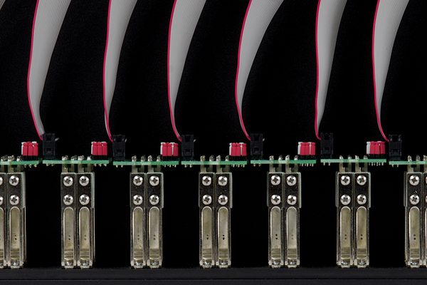 Internally Programmable RS-422 Patchbay, 2x12, 1 RU, DE-9 Rear Interface