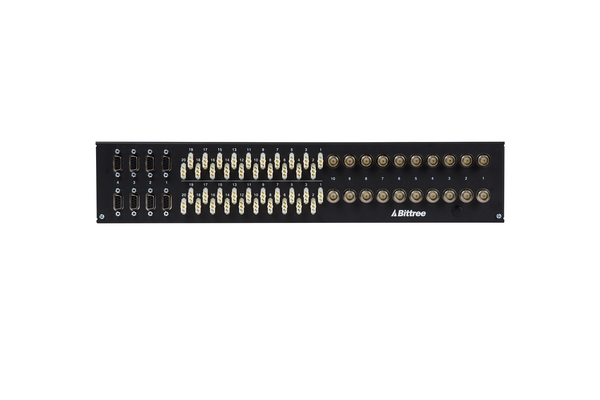 Integrated (IPS) Audio, Video and Machine Control Patchbay, Standard WECO and TT (Bantam), 2 RU, BIPS-4A