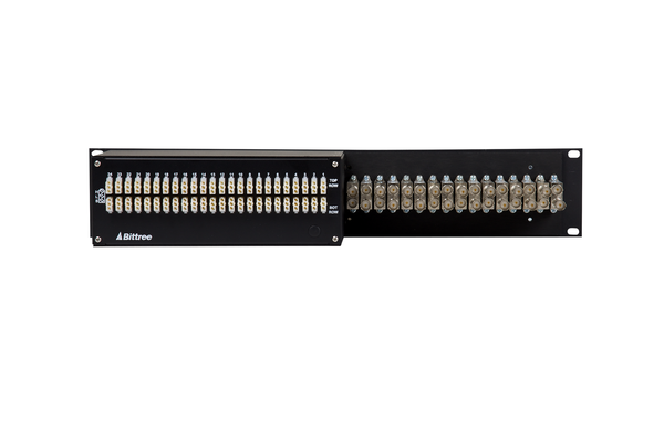 Integrated (IPS) Audio and Video Patchbay, 2 RU, BIPS-74