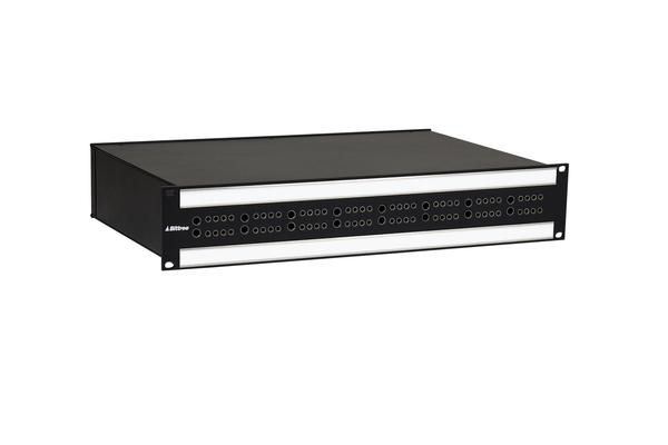 Integrated (IPS) Audio and Video Patchbay, Mini-WECO (Midsize) and TT (Bantam), 2 RU, SBCIPS03
