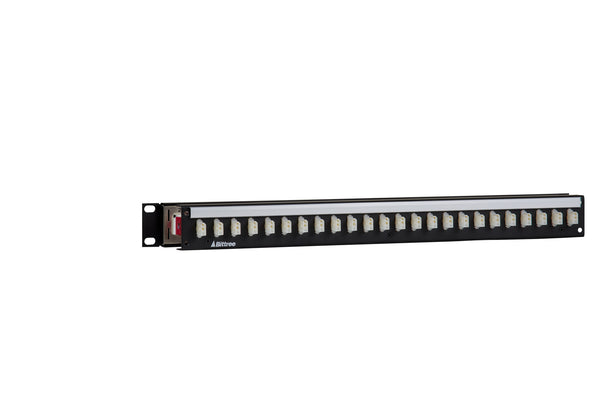 Adaptor Patch Panel, E3 to RJ45, 1x24, 1 RU, Reversible