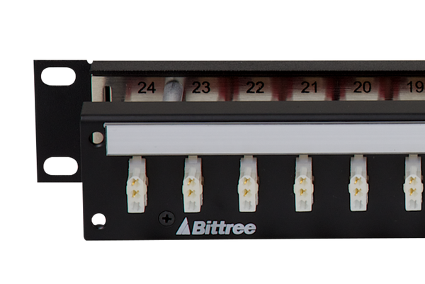 Adaptor Patch Panel, E3 to RJ45, 1x24, 1 RU, Reversible
