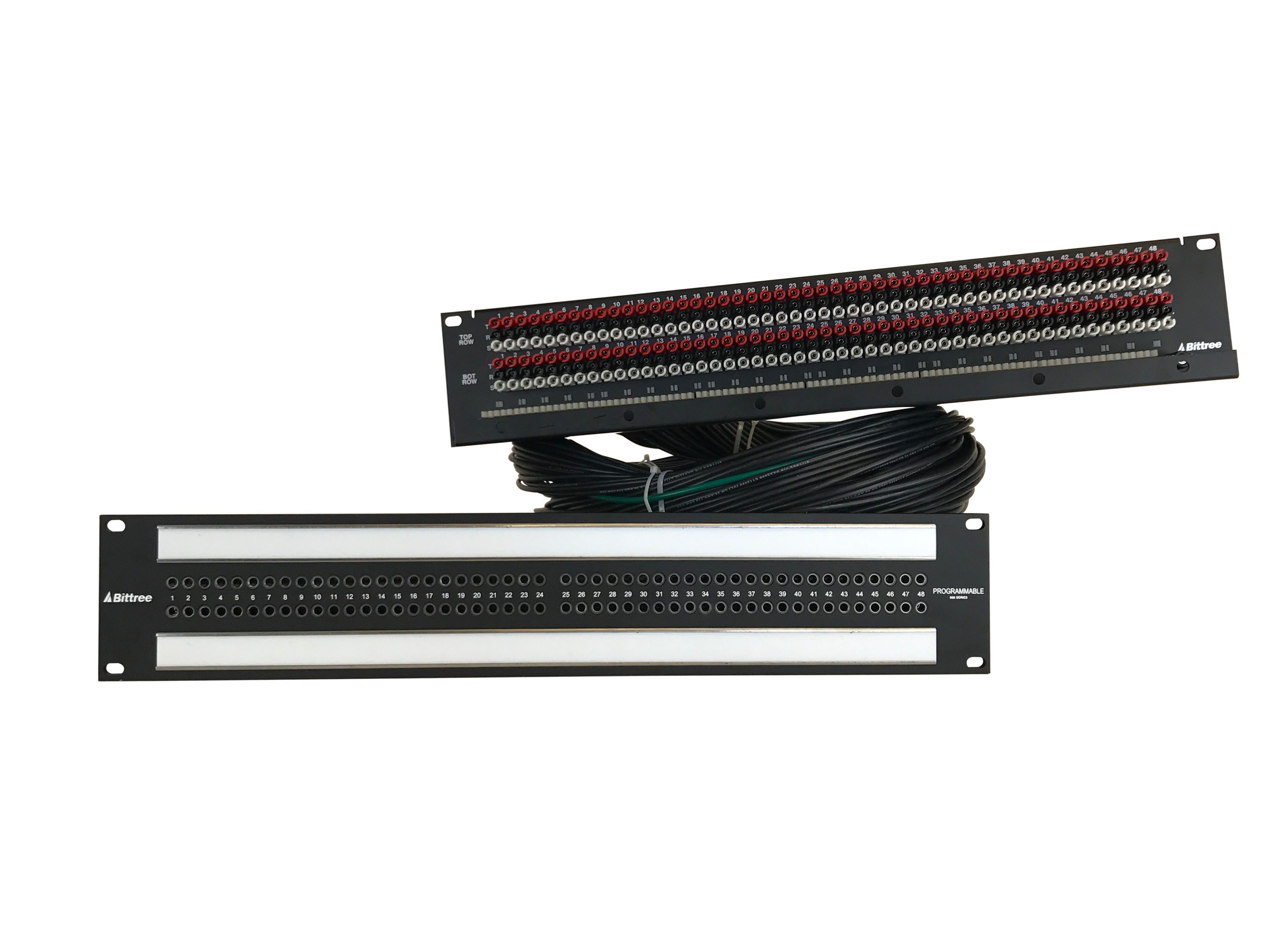 968 - 2x48 TT Internally Programmable Harness Audio Patchbay 968 - 2x48 TT Internally Programmable Harness Audio Patchbay