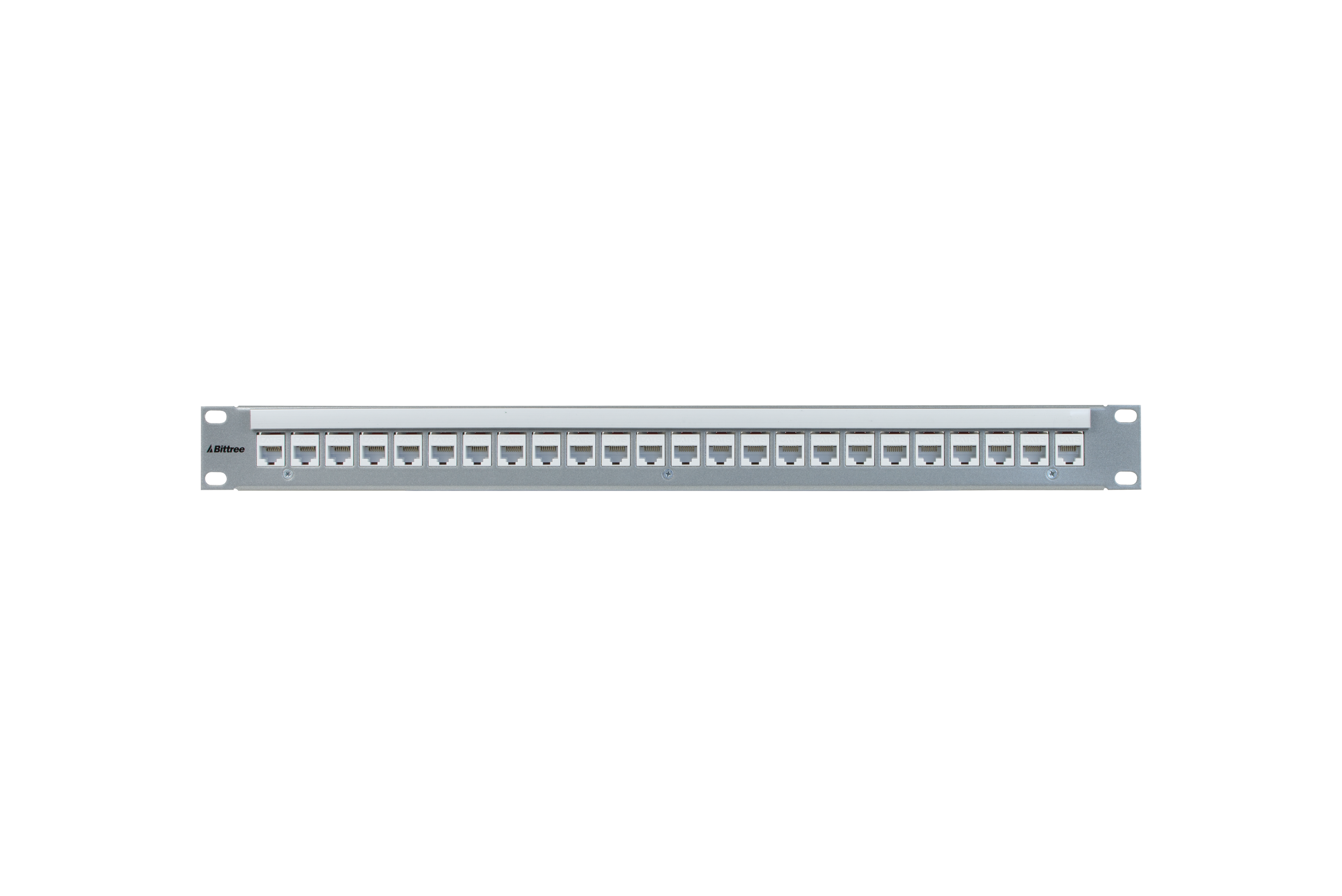 Punchdown Panel Flush-Mount Modular Keystone Panel, CAT 6, 110 Punchdown, Unshielded,