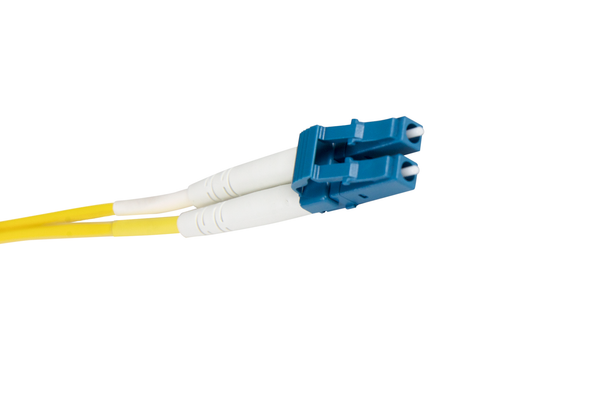 Fiber-Optic Patch Cable, LC to LC, 8.3/125um Single-Mode, OS1