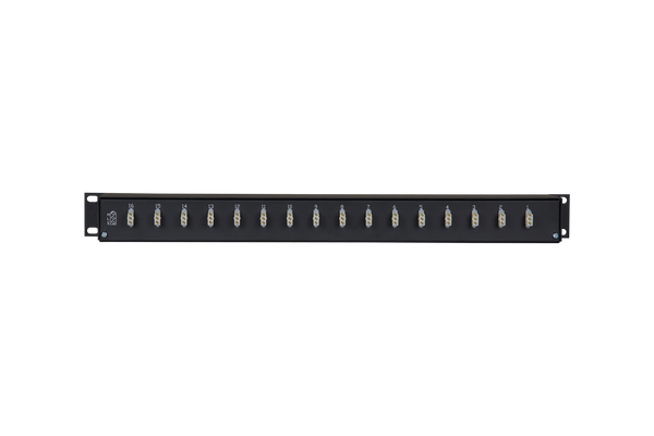 Male and Female XLR to E3 Bulkhead Patch Panel