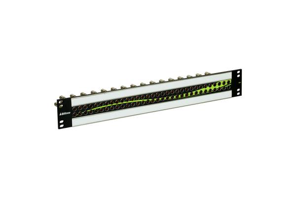 12G+ Mini-WECO (Midsize) Video Patchbay, 2x32, 1.5 RU