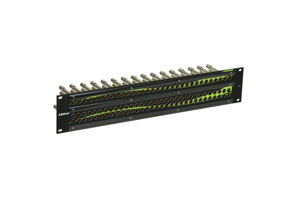 12G+ Mini-WECO (Midsize) Video Patchbay, 3x32, 2 RU