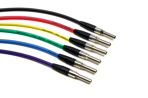 Mini-WECO (Midsize) 75 ohm Video Patch Cables